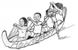 Course de pirogue traditionnelle